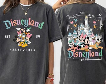 Disneyland California T Shirt, Disneyland Est. 1955 Shirt, Disneyworld Shirt, Disney Shirt, Mickey And Friends Shirt