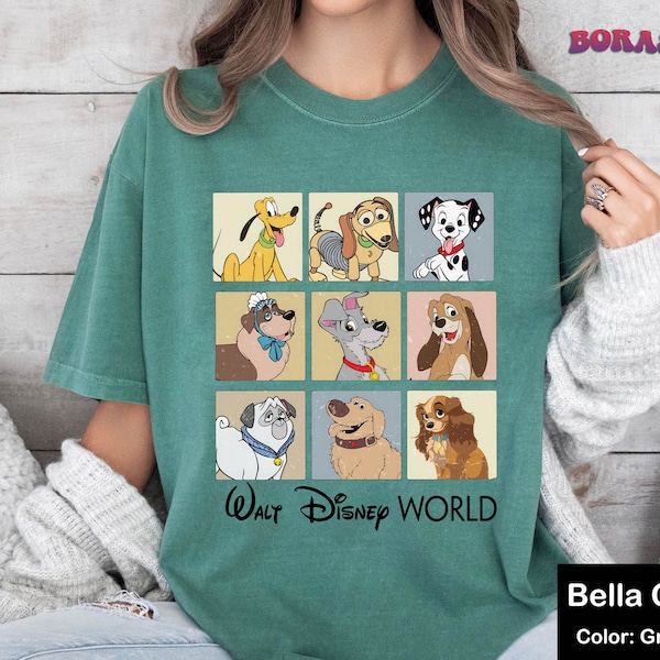 Disney Dogs Shirt, Dog Lovers Shirt, Disneyland Shirt, Disney Shirt, Disney World Shirt, Dog Shirt, Cute Disney Dog Shirt, Dug, Pluto, Nana