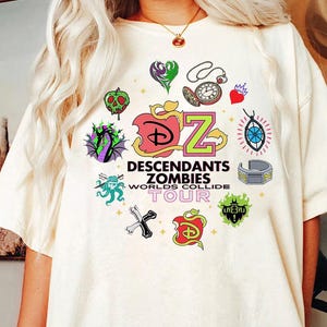 Descendants Zom.bies World Tour Shirt, Zombies 4 Girls Shirt, Zombies Skye Tee, Epcot Summer Music Festival, Gifts for Her Him