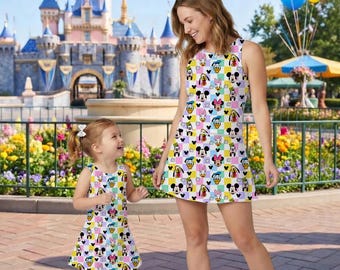 Conjunto deportivo de Mickey y sus amigos de Disney, vestido cruzado de Disney para mujer, vestido de tenis de Disney, maratón RunDisney