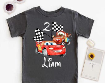 Disney Cars Birthday Shirt, Lightning McQueen Birthday Tee,Cars Family Trip Shirt, Disneyland Lightning McQueen Shirt