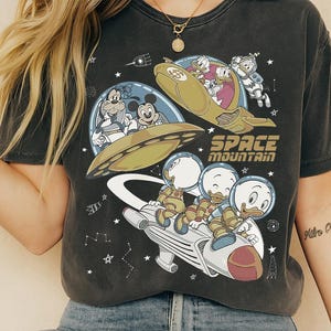Retro Disney Space Mountain Shirt, Mickey And Friends Space Shirt, Vintage Disney Shirt, Disney Astronaut Shirt, Disney Trip1
