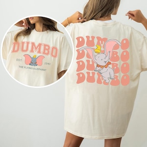 Disney Dumbo the flying elephant shirt, Vintage Dumbo shirt, WDW Disneyland trip tee, Family vacation 2025 shirt