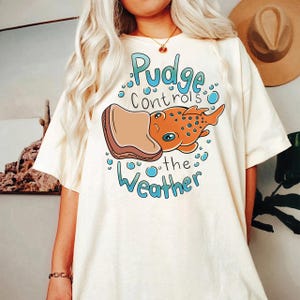 Disney Lilo & Stitch Pudge Controls The Weather Shirt , Disneyland Family Matching Shirt, Magic Kingdom Tee, Disney Birthday Gift, WDW Tee