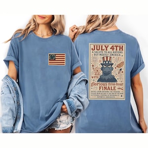 But Mostly America Shirt, Patriotic Sam Eagle Muppets July 4th Fireworks Celebration, Us Flag, Disney World Shirt