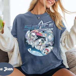 Space Mountain Shirt, Magic Kingdom Shirt, Mouse And Friends Space Shirt, Disney Shirt, Vintage Disney Shirt, Vintage Space Mountain Shirt