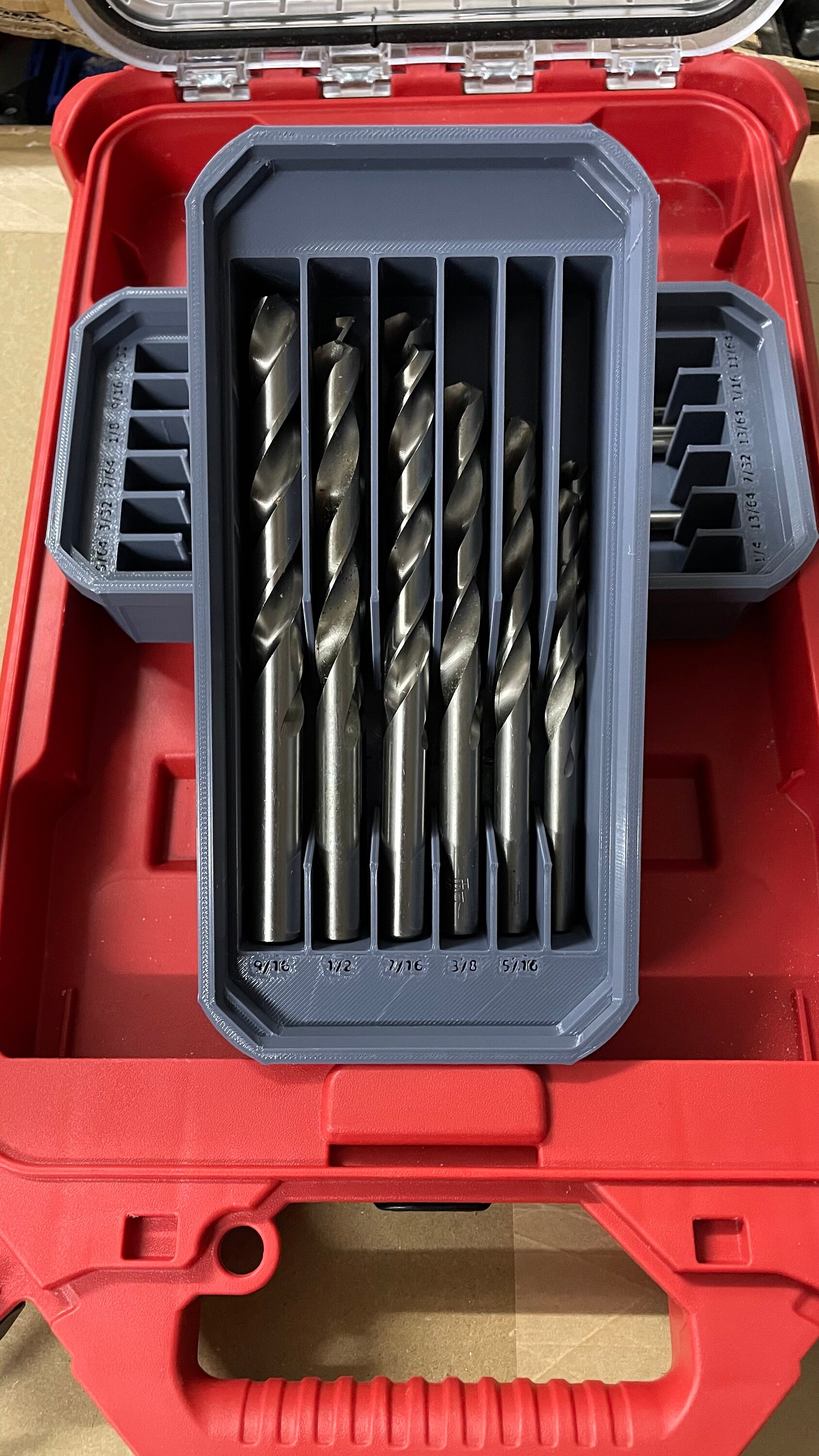 絶対的な信頼 Packout Milwaukee 2 Slim in Bits Drill for Dividers Bin ポケモンカードゲーム