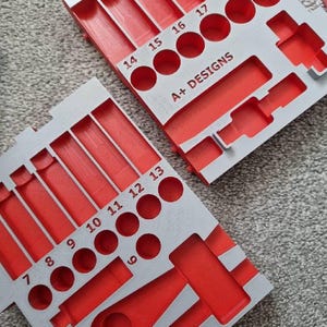 3D Printed Socket Set Holder: Milwaukee Packout Tool Box Organizer