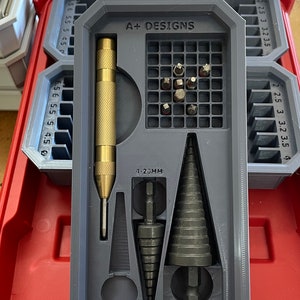Milwaukee Packout Slim Bin Step bit holder