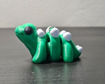 Cute Baby Stegosaurus Keychain