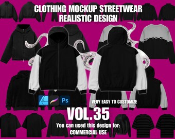 Clothing Mockup Realistic 4k Streetwear Design Vol.35