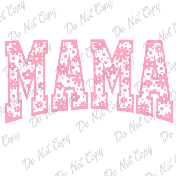 Mama SVG, PNG, Spring Mama, Easter, Flower, Retro Mama, Spring Time, Mama, Instant Download