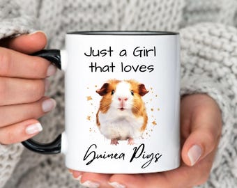 Guinea Pig Mug Gift Cute Guinea Pig Gift Funny Guinea Pig Lover Gift Guinea Pig Coffee Cup Funny Mug Gift for Her Gift for Sister Daughter