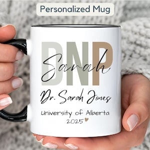 Personalized DNP Graduation Gift Doctor of Nursing Gift Doctorate Degree Gift, Doctoral Graduation Gift, Doctor of Nursing Custom Nurse Mug
