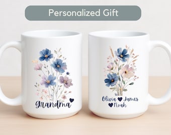Tazza in ceramica personalizzata con nome per la festa della