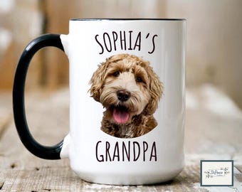 Personalized Dog Grandpa Mug Gift From Granddog Grandpa Gift Dog Christmas Gift Dog Grandma Mug Dog Grandma Gift Grandpaw Dog Grandparents