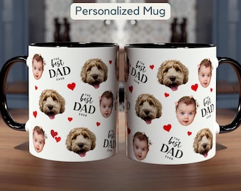 Personalized Baby Face Mug Gift Custom Face Mug, Your Baby Face Mug Gift Photo Mug, Your Husband's Face Mug Father's Day Gift Baby Photo Mug