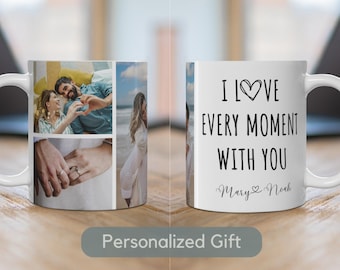 Custom Photo Coffee Mug Gift Personalized Couple Mug Gift for her, Anniversary Gift for Him Valentine's day gift Birthday Mug with Picture