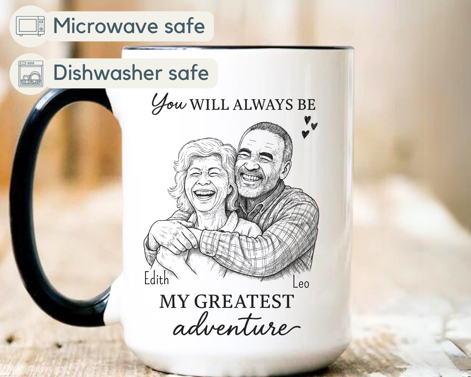 Personalised Nan Mug - You Will Always Be My Best-Tea - Arrow Gift Co