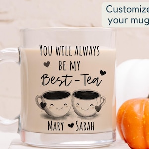 Personalized Best Friend Mug Gift Custom Bestie Mug Gift Best Friend Gift Friendship mug Friend Birthday Christmas Gift Long Distance Mug