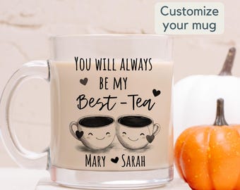 Personalized Best Friend Mug Gift Custom Bestie Mug Gift Best Friend Gift Friendship mug Friend Birthday Christmas Gift Long Distance Mug