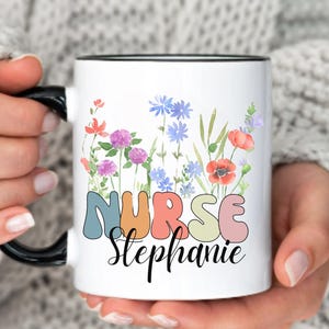Personalized Nurse Mug Gift Custom Nurse Appreciation Gift for Nurse Coffee Mug Nurse Appreciation Gift Custom Nurse Graduation Mug Gifts