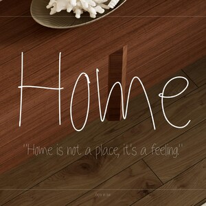 Home - Handwriting Font