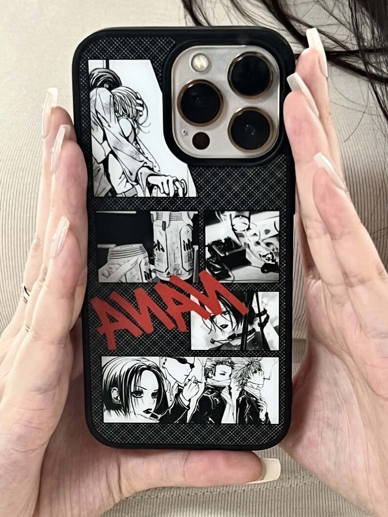 Anime iPhone Case,cute Gift for Anime Boy or Girl,shockproof Phone Case