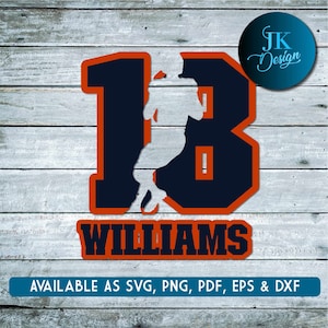 Chicago Caleb Williams #18 SVG Design - Download digital
