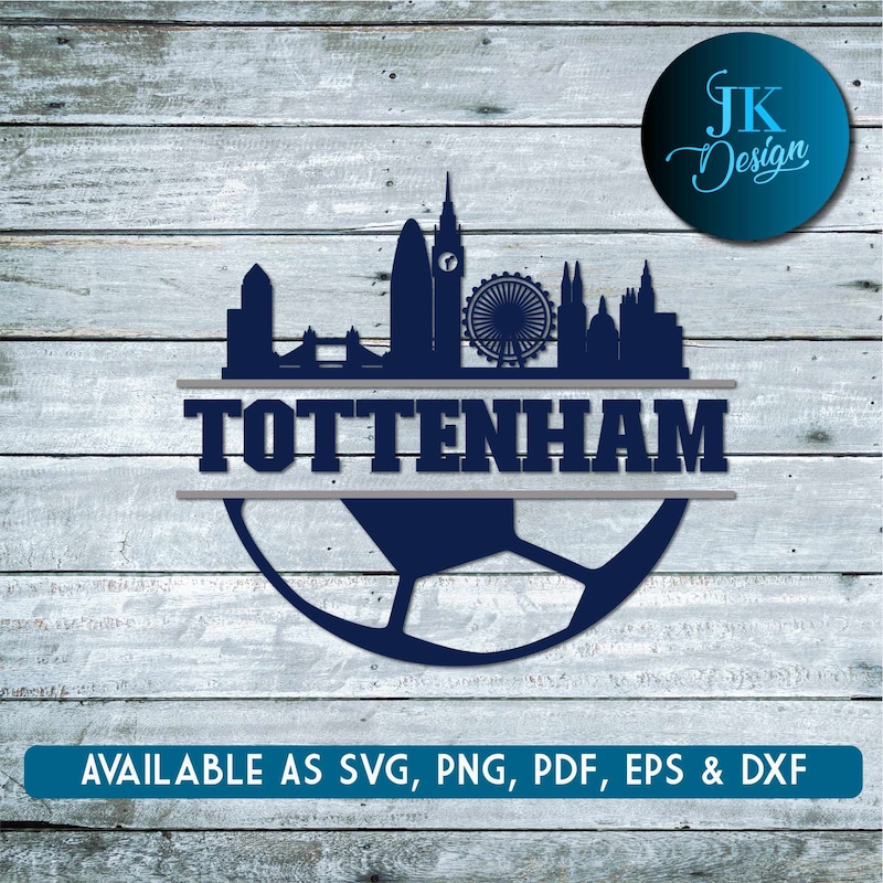Tottenham Svg - Etsy