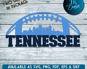 Nashville Tennesse City Skyline Digital Art | SVG, PNG, PDF | Silhouette & Cricut