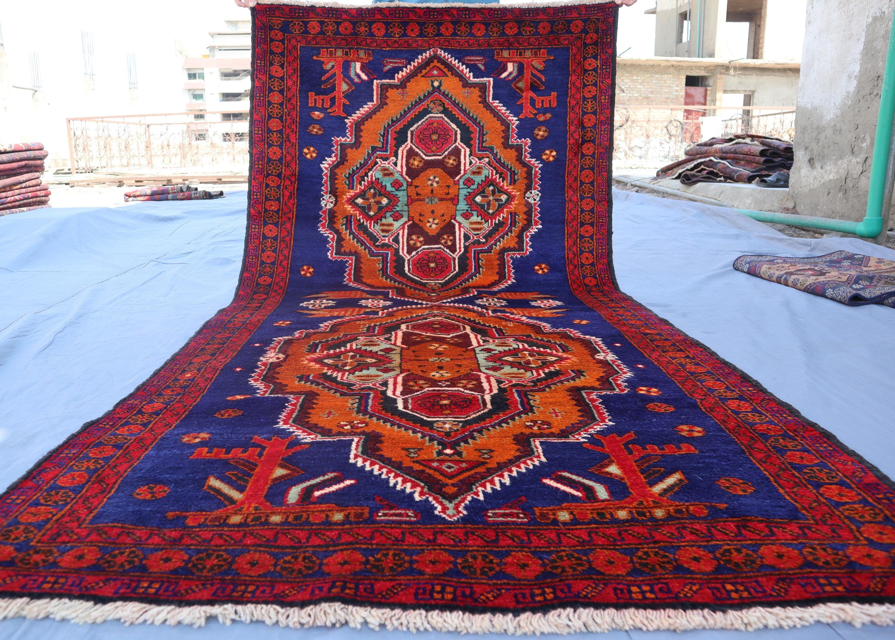 ラグ・カーペット Baluch rug Square Baluch Prayer rug, 3x4 — Weft & Wool