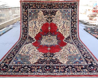 6'6x2'3 ft türkischer Heriz Teppich, Teppich für Schlafzimmer, Teppich, Marokkanischer Teppich, Wollteppich, Orientteppich