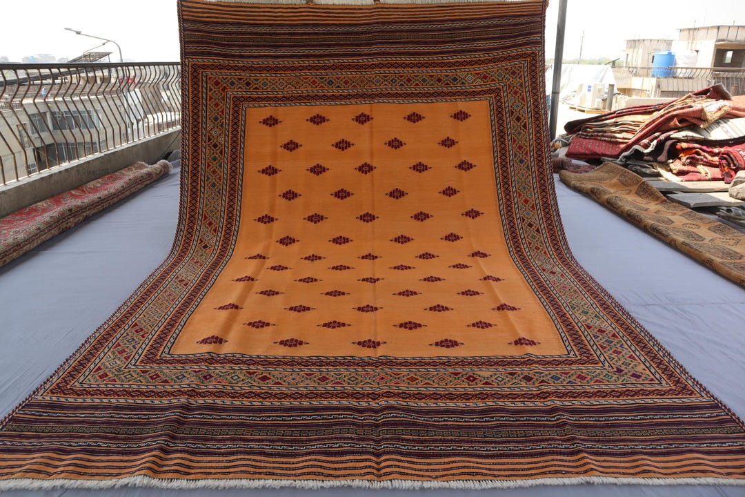 ◉1970s Rug◉ 170cm×100cm アフガンヘラート トライバルラグ 1970年代