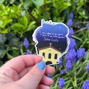 Sticker San Luis - Gregory Alan Isakov dessiné à la main