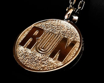 Marathon jewelry sterling silver Running necklace Running jewelry Marathon necklace Runner gift jewelry Runner jewelry Run necklace Run gift