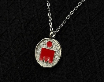Sterling Silver Triathlon Pendant: Swim Bike Run Jewelry Gift