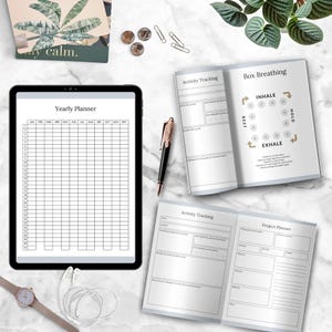 Executive Function Workbook & Planner Resources, eBook Template Canva, Coaching Business Worksheets, ADHD Therapy and Tools, Coping Skills Bild 5
