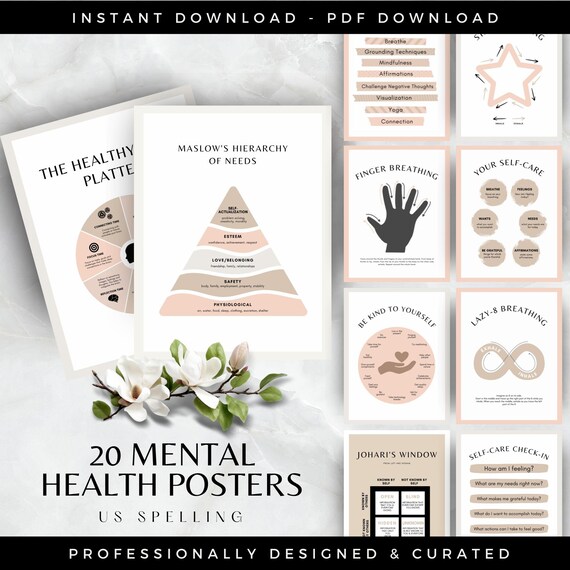20 Mental Health Posters
