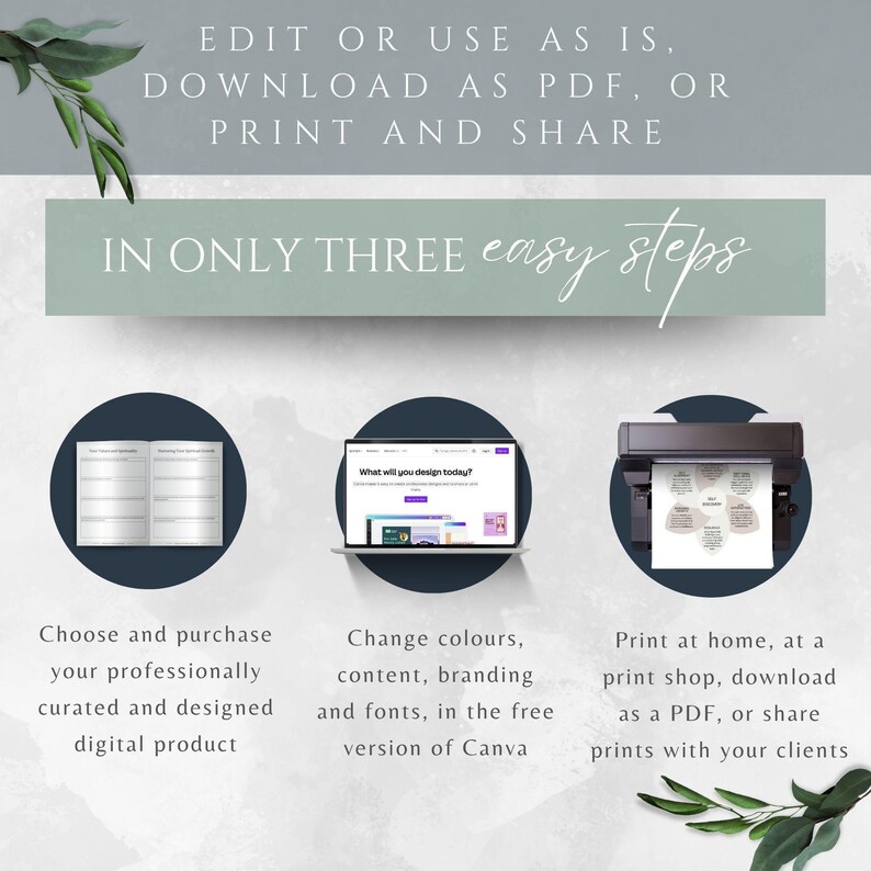 Screen Time Addiction Canva Worksheets, Digital Detox, Phone Addiction and Mindful Technology Tools (Digital Download) image 11