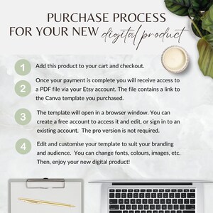Holistic Coach Canva Website Template, Wellness Landing Page (Digital Download) image 10