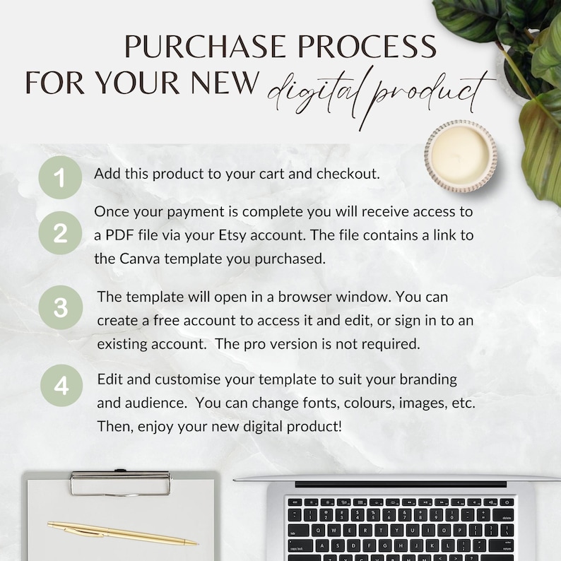 Holistic Coach Canva Website Template, Wellness Landing Page (Digital Download) image 10