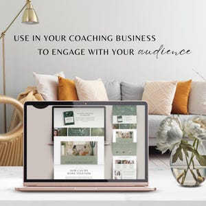 Canva templates for holistic coaches, wellness coaches, and wellness brands. For holistic health and wellness, coaching templates, coach Canva templates, therapy worksheets, and inner bloom. Designed for you and your coaching business.