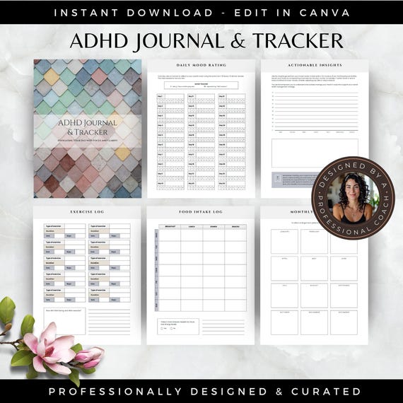 ADHD Journal & Tracker