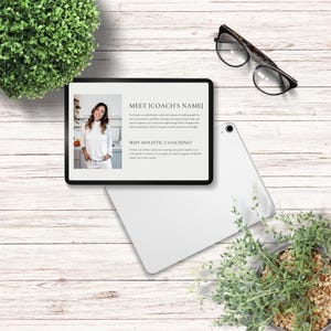 Canva templates for holistic coaches, wellness coaches, and wellness brands. For holistic health and wellness, coaching templates, coach Canva templates, therapy worksheets, and inner bloom. Designed for you and your coaching business.