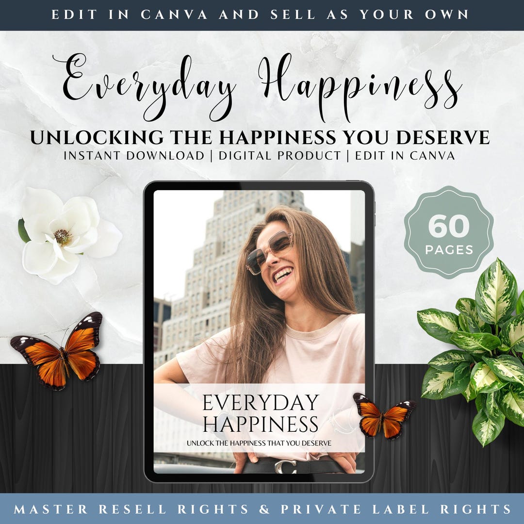 Master Resell Rights Happiness Guide, MRR PLR, Mindset Coaches, Self ...