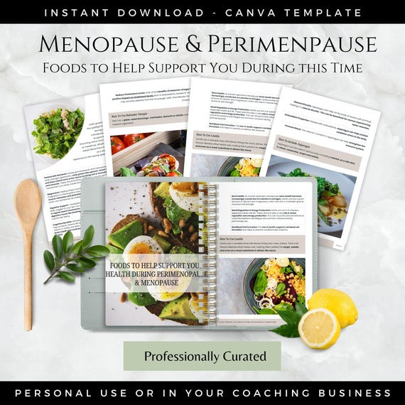 Foods to Help Menopause Perimenopause Symptoms