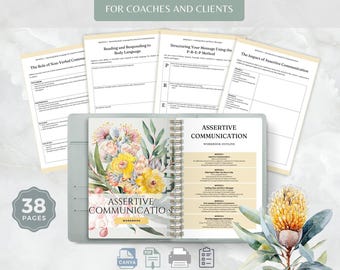 Assertive Communication Workbook, Conversation Skills for Personal Development, Coping Skills, Conversation Skills, Therapist Resources