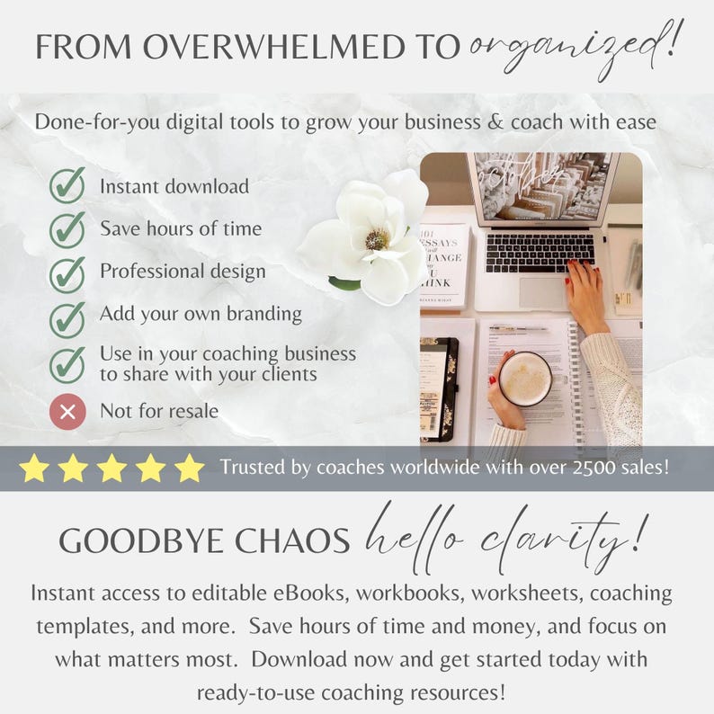 Executive Function Workbook & Planner Resources, eBook Template Canva, Coaching Business Worksheets, ADHD Therapy and Tools, Coping Skills Bild 15