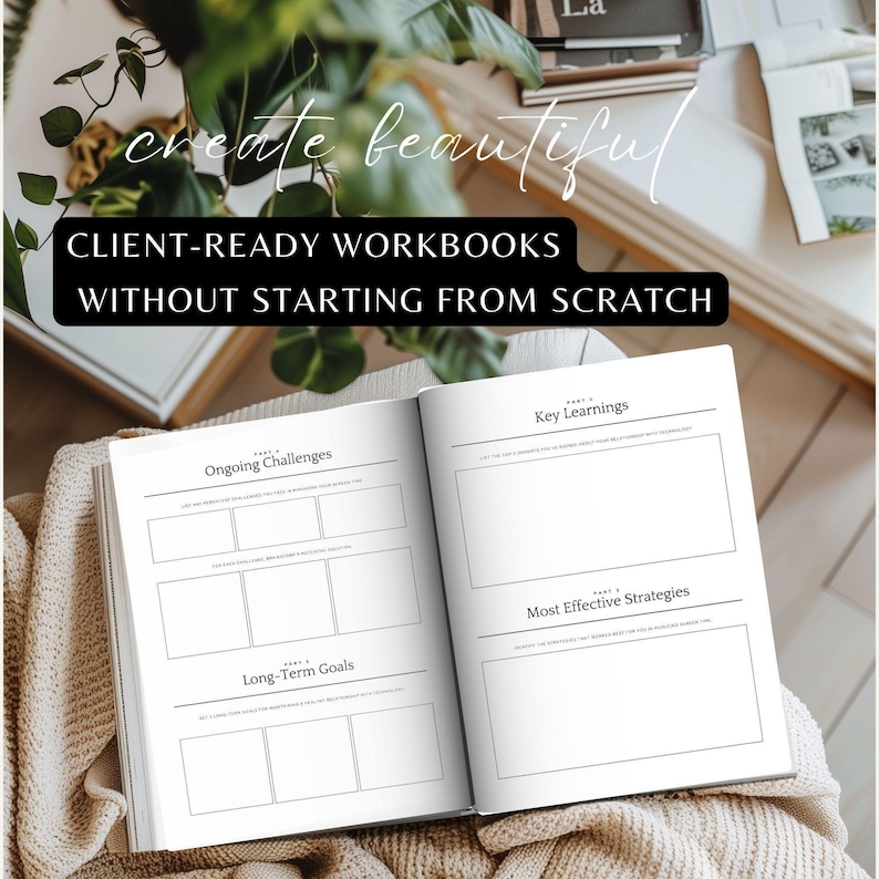 Screen Time Addiction Canva Worksheets, Digital Detox, Phone Addiction and Mindful Technology Tools (Digital Download) image 10